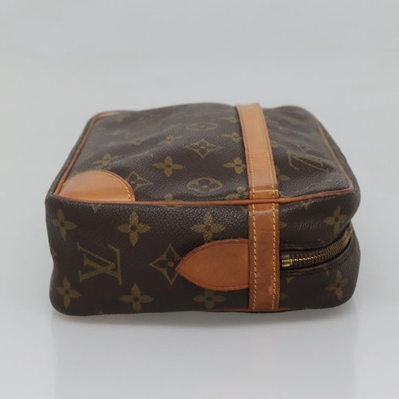 LOUIS VUITTON Monogram Compiegne 28 Clutch Bag M51845 LV Auth 129666
