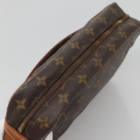 LOUIS VUITTON Monogram Compiegne 28 Clutch Bag M51845 LV Auth 129666