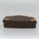 LOUIS VUITTON Monogram Compiegne 28 Clutch Bag M51845 LV Auth 129666-6