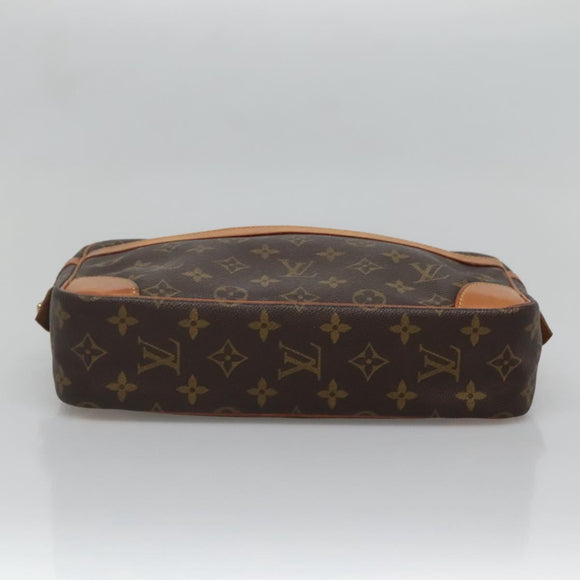 LOUIS VUITTON Monogram Compiegne 28 Clutch Bag M51845 LV Auth 129666