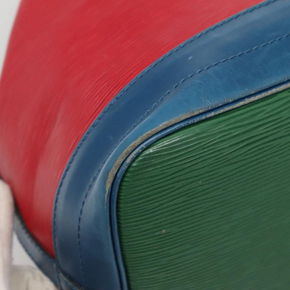 LOUIS VUITTON Epi Toriko Color Noe Bag Red Blue Green M44084 LV Auth 129671