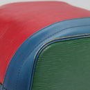 LOUIS VUITTON Epi Toriko Color Noe Bag Red Blue Green M44084 LV Auth 129671-16
