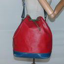 LOUIS VUITTON Epi Toriko Color Noe Bag Red Blue Green M44084 LV Auth 129671-20