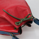 LOUIS VUITTON Epi Toriko Color Noe Bag Red Blue Green M44084 LV Auth 129671-6