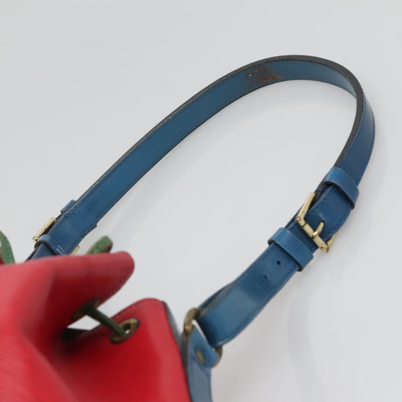 LOUIS VUITTON Epi Toriko Color Noe Bag Red Blue Green M44084 LV Auth 129671