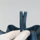 LOUIS VUITTON Epi Petit Noe Shoulder Bag Blue M44105 LV Auth 129672-10