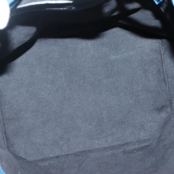 LOUIS VUITTON Epi Petit Noe Shoulder Bag Blue M44105 LV Auth 129672