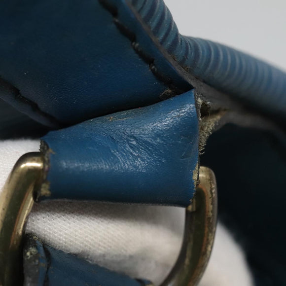 LOUIS VUITTON Epi Petit Noe Shoulder Bag Blue M44105 LV Auth 129672