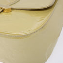 LOUIS VUITTON Vernis Bell Flower GM Shoulder Bag Broncorail M91706 Auth 129676-15