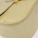 LOUIS VUITTON Vernis Bell Flower GM Shoulder Bag Broncorail M91706 Auth 129676-16