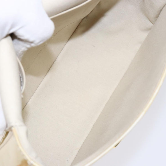 LOUIS VUITTON Vernis Bell Flower GM Shoulder Bag Broncorail M91706 Auth 129676