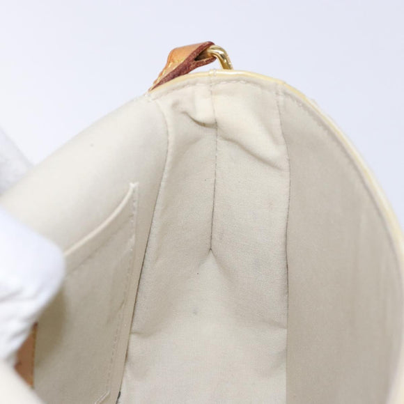 LOUIS VUITTON Vernis Bell Flower GM Shoulder Bag Broncorail M91706 Auth 129676