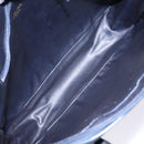 CELINE Sulky Hand Bag Canvas Navy Auth 129685-11