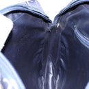 CELINE Sulky Hand Bag Canvas Navy Auth 129685-21