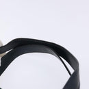 CELINE Sulky Hand Bag Canvas Navy Auth 129685-14