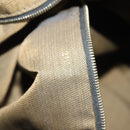 FENDI Zucca Canvas Vanity Pouch Black Brown Auth 129688-12