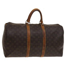LOUIS VUITTON Monogram Keepall 50 Boston Bag M41426 LV Auth 129690-1