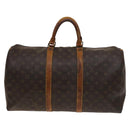 LOUIS VUITTON Monogram Keepall 50 Boston Bag M41426 LV Auth 129690-13