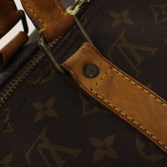 LOUIS VUITTON Monogram Keepall 50 Boston Bag M41426 LV Auth 129691