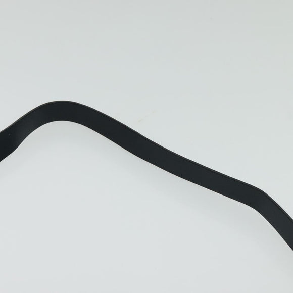 CELINE C Sulky Shoulder Bag Canvas Navy Gold Auth 129708