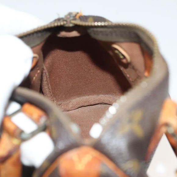 LOUIS VUITTON Monogram Mini Speedy Hand Bag M41534 LV Auth 129715