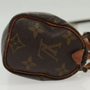 LOUIS VUITTON Monogram Mini Speedy Hand Bag M41534 LV Auth 129715-3