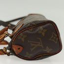 LOUIS VUITTON Monogram Mini Speedy Hand Bag M41534 LV Auth 129715-4