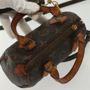 LOUIS VUITTON Monogram Mini Speedy Hand Bag M41534 LV Auth 129715-6