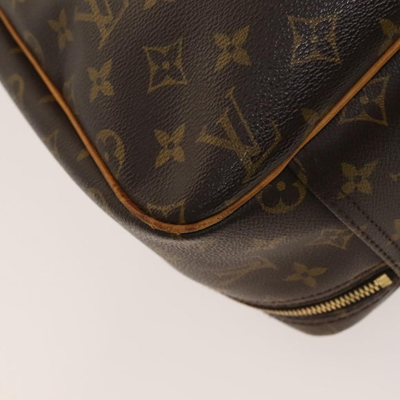 LOUIS VUITTON Monogram Excursion Hand Bag M41450 LV Auth 129716