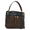 LOUIS VUITTON Monogram Tuile Reevess Shoulder Bag 2way M43441 LV Auth 129721-1