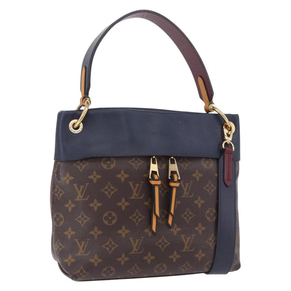 LOUIS VUITTON Monogram Tuile Reevess Umhängetasche 2way M43441 LV Auth 129721