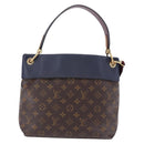 LOUIS VUITTON Monogram Tuile Reevess Umhängetasche 2way M43441 LV Auth 129721-2