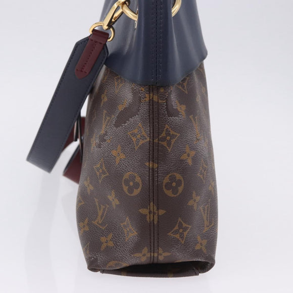 LOUIS VUITTON Monogram Tuile Reevess Umhängetasche 2way M43441 LV Auth 129721