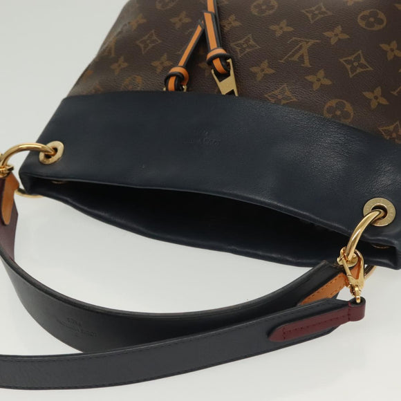 LOUIS VUITTON Monogram Tuile Reevess Shoulder Bag 2way M43441 LV Auth 129721
