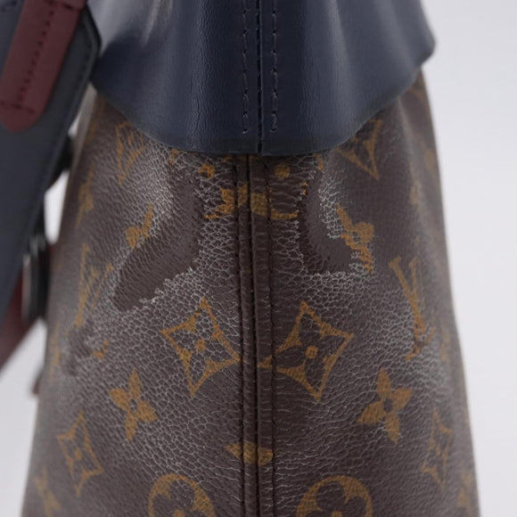 LOUIS VUITTON Monogram Tuile Reevess Umhängetasche 2way M43441 LV Auth 129721