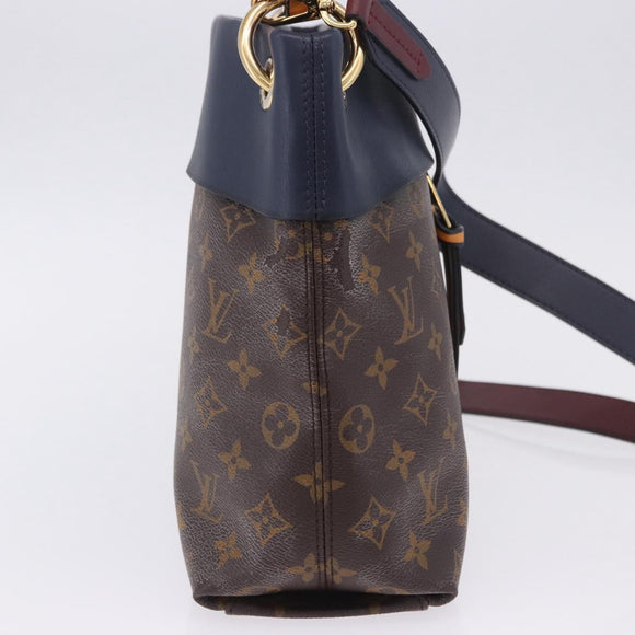 LOUIS VUITTON Monogram Tuile Reevess Umhängetasche 2way M43441 LV Auth 129721