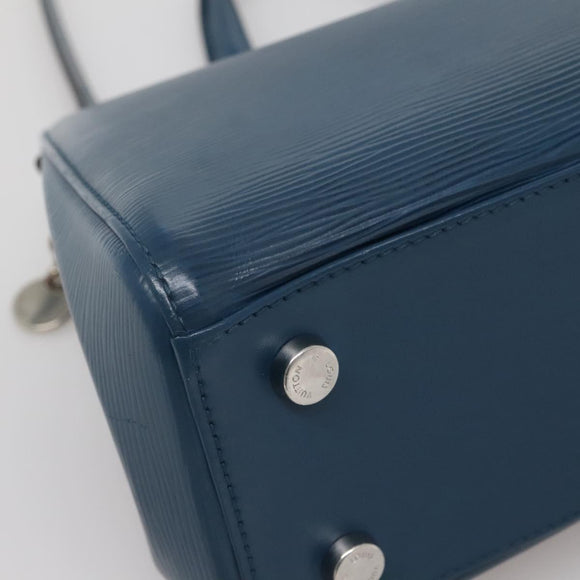 LOUIS VUITTON Epi Blair MM Hand Bag 2way Safir M40964 LV Auth 129726
