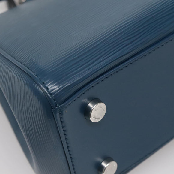 LOUIS VUITTON Epi Blair MM Hand Bag 2way Safir M40964 LV Auth 129726