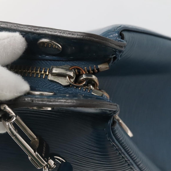 LOUIS VUITTON Epi Blair MM Hand Bag 2way Safir M40964 LV Auth 129726