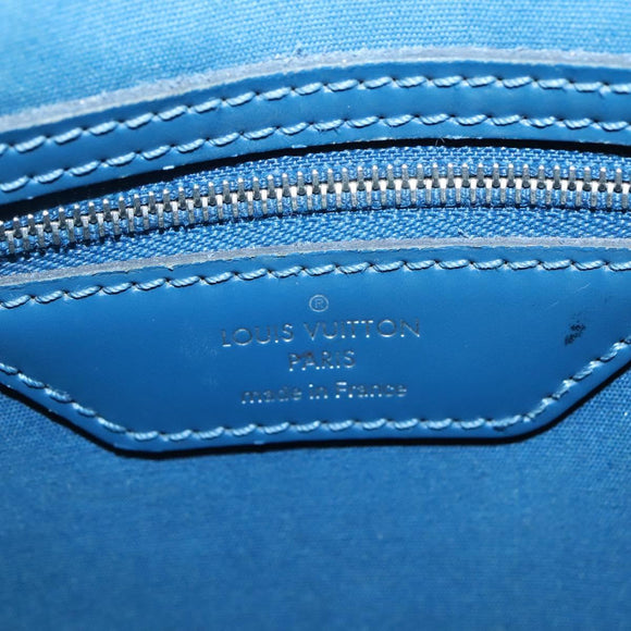 LOUIS VUITTON Epi Blair MM Hand Bag 2way Safir M40964 LV Auth 129726