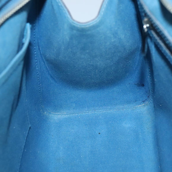 LOUIS VUITTON Epi Blair MM Hand Bag 2way Safir M40964 LV Auth 129726