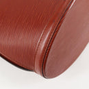 LOUIS VUITTON Epi Cluny Shoulder Bag Brown M52253 LV Auth 129727-17