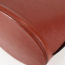 LOUIS VUITTON Epi Cluny Shoulder Bag Brown M52253 LV Auth 129727-18