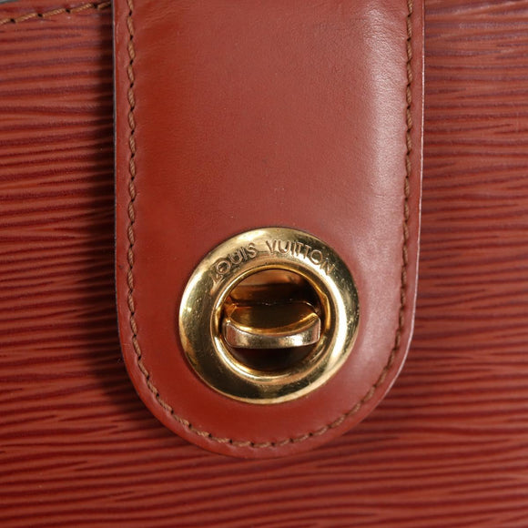 LOUIS VUITTON Epi Cluny Shoulder Bag Brown M52253 LV Auth 129727