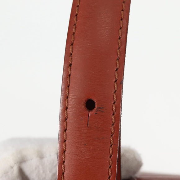 LOUIS VUITTON Epi Cluny Shoulder Bag Brown M52253 LV Auth 129727