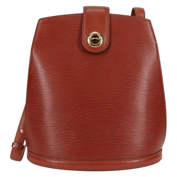 LOUIS VUITTON Epi Cluny Shoulder Bag Brown M52253 LV Auth 129727