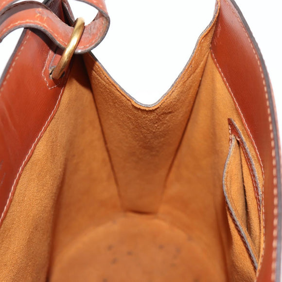 LOUIS VUITTON Epi Cluny Shoulder Bag Brown M52253 LV Auth 129727