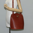 LOUIS VUITTON Epi Cluny Shoulder Bag Brown M52253 LV Auth 129727-23