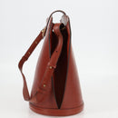LOUIS VUITTON Epi Cluny Shoulder Bag Brown M52253 LV Auth 129727-4