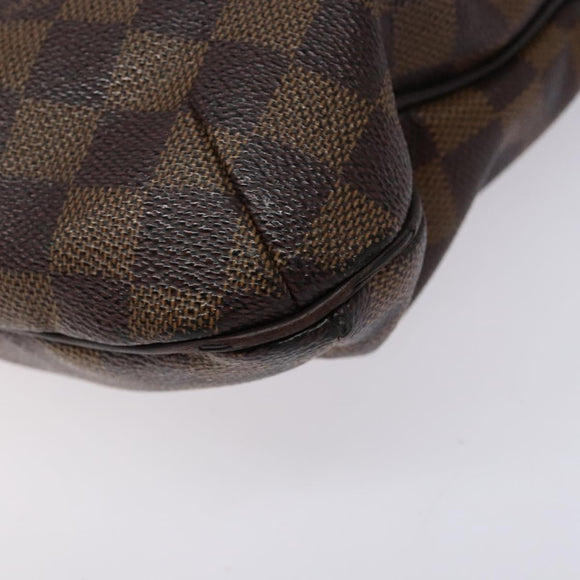 LOUIS VUITTON Damier Ebene Bloomsbury PM Shoulder Bag N42251 LV Auth 129730